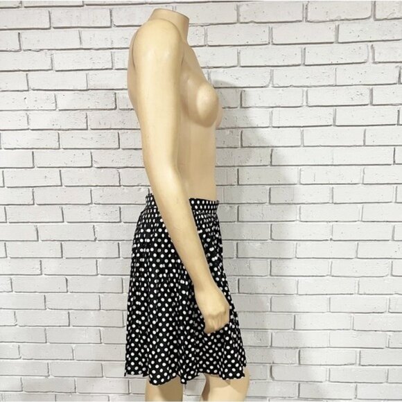 J.Crew Women’s Featherweight Satin Mini Skirt in Dot - Size 6 - Picture 8 of 10